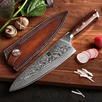 XINZUO Kuhar Nož Usnjena torbica, ki je Ročno izdelan italijanski Prvi Sloj Rastlinsko Strojeno Multi Torbici Nosite Kuhinjski Noži Usnjena torbica