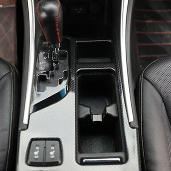 Za Hyundai Sonata 2010 2011 2012 2013 Ogljikovih Slog Gear Box Plošča Vode Držalo Pokrova Trim Avto-Styling