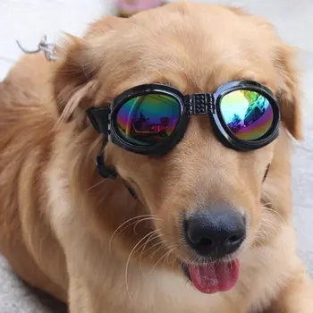 Zložljivi Ljubljenčka Psa Očala Pes pet očala Pet očala nepremočljiva Pes Zaščito UV-zaščitna Očala, sončna Očala