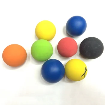 12pcs Naključno Barvo Squash Kroglice 5.5 cm Gume Tenis Žogo 65-70% Odskakati Mera za Racquetball Praksi Usposabljanja