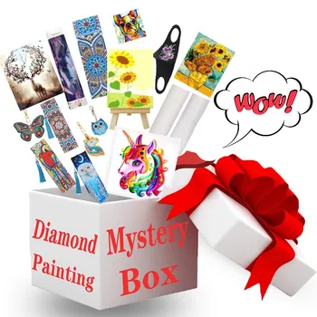 1Pack Skrivnost Darilni Paket Presenečenja Box10000+Različnih Diamond Slike Umetnosti Določa Diamond Slikarstvo Pribor Naključno 3Pcs