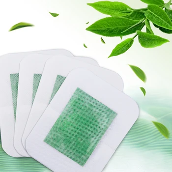 20 Nastavitev Tradicijo Kitajske Detox Patch Stopala Zeleni Čaj Pad Izboljša Spanec Obliži Lepota, Hujšanje Obliž