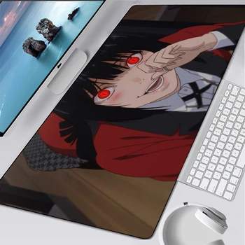 Anime Kakegurui Yumeko Jabami Prenosni Računalnik Mousepad Velike Miško, Tipke Tipkovnice Mat laptop mat holiday Gift Manga Preprogo