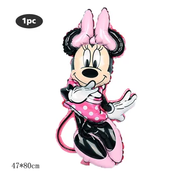 Disney Minnie Folija Baloni Mickey Mouse Žogo Poročno Dekoracijo Rojstni Okraski Otroci Igrače Baby Tuš Globos Dobave