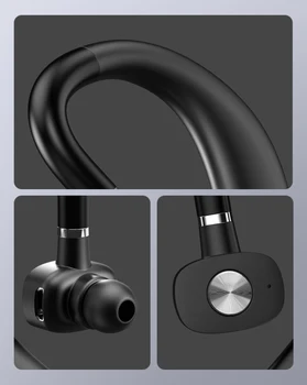 K12 Brezžični Uho Kavelj Bluetooth Slušalke Slušalka Za Prostoročno Uporabo Poslovnih Športne Slušalke Z Mikrofonom Za Vse Pametne Telefone