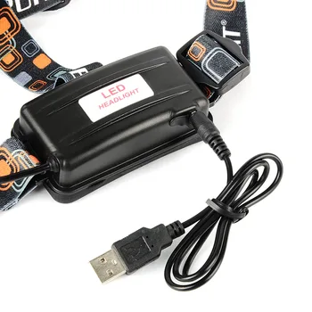 Kabel Mobilni DC Power Polnilec Za LED Svetilko, Baklo Namenski USB-Kabel