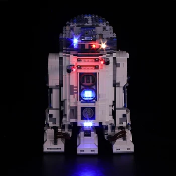 Led Luči Združljiv Za lego 10225 R2-D2 Luči Komplet za Gradnjo Blokov, Opeke Igrače Za Otroke, Otroci Le Svetloba Ni Bloki