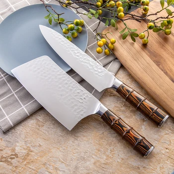 Mesar Kuhinjski Nož Visoko Ogljikovega Jekla Mesa Cleaver Noži, Jedilni Nož Polno Tang Cleaver Rezalnik Filetiranja Zrezek Nož