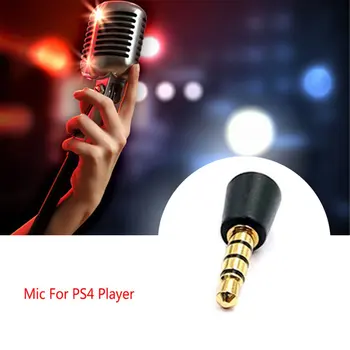 Mini priključek za Mikrofon Mic 3.5 plug Omni-Directional Diktafon za PS4 Za Igro Glas Pribor 3.5 mm aux