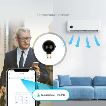 Tuya Smart Smart Življenje Wifi, klimatska Naprava Daljinsko upravljanje Online Wifi Smart Remote Control USB Plug Daljinski upravljalnik klima
