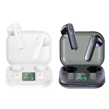 TWS Brezžične Slušalke Čepkov Z Mic Bluetooth Brezžične Slušalke Touch Kontrole Šport Nepremočljiva Bluetooth Slušalke