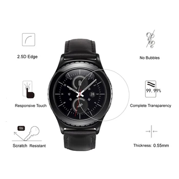 Za Samsung Galaxy Watch 3 41mm 45mm 42mm 46mm Prestavi S3 Frontier / Classic S2 Šport, Kaljeno Steklo Screen Protector
