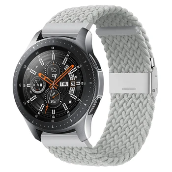 20 mm/22 mm watch trak za Samsung Galaxy watch 3/aktivna 2/46mm/42mm/Prestavi S3 Nastavljiv Pleteni Solo Zanke Huawei GT/2/2e/Pro band