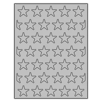 2021 Novo Opazila, Zvezdnato Nebo, v Ozadju Ploščo Rezanje Kovin Matrice za Scrapbooking Papir Obrti in Kartico, zaradi Česar Reliefi Št Znamk
