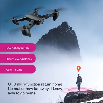 2021New F6 Brnenje 4K HD Kamero, GPS FPV brezpilotna letala Z Menoj, 5G WiFi Optični Tok Zložljive RC Quadcopter Strokovno Dron Igrače