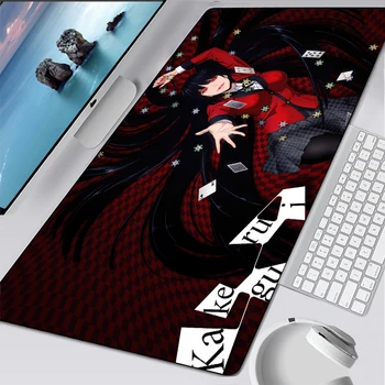 Anime Kakegurui Yumeko Jabami Prenosni Računalnik Mousepad Velike Miško, Tipke Tipkovnice Mat laptop mat holiday Gift Manga Preprogo