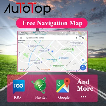 AUTOTOP 2Din Android 10.0 Avto Multimedijski Predvajalnik za Lancer x 2007-2018 Radio, GPS Navigacijo, Bluetooth, Wifi 4G Mirrorlink Št DVD