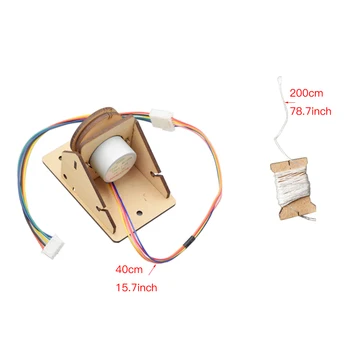 Celoten sklop Potegnite Črto Plotter Stensko Slikarstvo Robot Maker Projekt Komplet za Arduino DIY Steblo Igrača