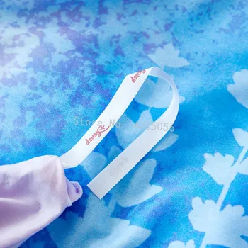 Disney Vijolično Zamrznjene Princesa Elsa Ana Posteljnina Nabor Otroke, Najstnike Dekleta Bedclothes 150x200cm Rjuhe Kritje Flatsheet Pillowcases