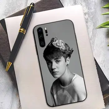 FHNBLJ Moda Justin Bieber Bling Srčkan Primeru Telefon za huawei P8 P9 p10 p20 P30 P40 pro lite psmart 2019