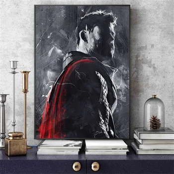 Klasična Thor Captain America Slike Marvel Avengers Super Junaki Platno Pianting Tiskanja Wall Art - Dom Cuadros Dekor Plakat
