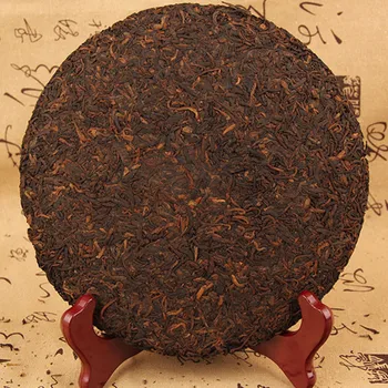 Leto Yunnan Zrel Pu ' er Čaj 357g Prepoved Zhang Starodavne Drevo Klasičnih Kuhan Čaj Svoboden Čaj Čisti Material Pu-erh Čaj