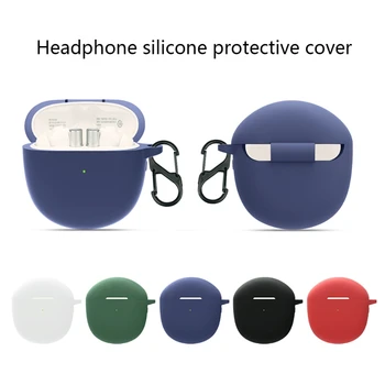Mehko Zaščitni Pokrov Lupini Anti-padec Slušalke Primeru za -realme Brsti Zraka 2 Slušalke Anti-spusti