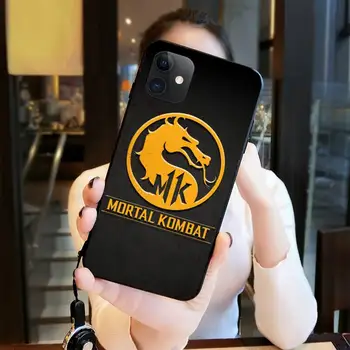 Mortal Kombat 11 Mehki Silikon TPU Telefon Kritje za iPhone 11 pro XS MAX 8 7 6 6S Plus X 5S SE 2020 XR primeru
