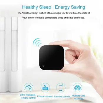 Nove Wifi Temperatura & Vlažnost Senzor + IR Remote APP Avtomatizacije Smart Sensor Glas Dom Nadzor Nadzor Tuya Ir V7H8