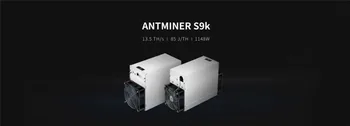 Novo AntMiner S9K 13.5 TH/S, uporabnik plačilnih storitev Bitcoin BCH BTC Rudar Boljši Od S9 13.5 T 14T S9j 14.5 T S9 SE S11 S15 S17 T9+ WhatsMiner M3