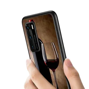 Pitje Piva, Vina Za Huawei P Smart-E Ž Pro Plus 2018 2019 2020 2021 Mate 20 20X 5G 30 lite Pro Black Primeru Telefon