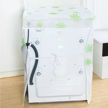 Pregledna nepremočljiva pralni stroj pokrov za zaščito pred soncem doma samodejno pogonske valjčne prah kritje za boben dodatki