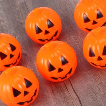 Smešno Presenečenje Bučna Plastičnih Buče-oblikovan Škatla za Shranjevanje Halloween Mini Darilo Polje Rekviziti Odprite Pokrov Otroške Igrače Antistress Za Odrasle