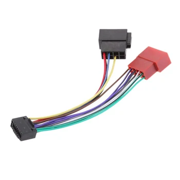 Žice Pas Adapter Radio Standard ISO Konektor Adapter 16 Pin Plug žičnice Žice Kabel Adapter