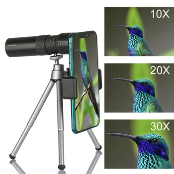 10-300x40mm Oko Teleskop Super Zoom Oko Kakovosti Okular Prenosni Daljnogled za Lov Lll Night Vision Obseg Taborjenje