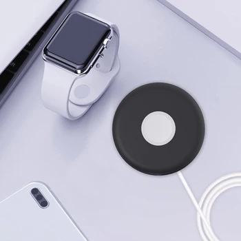 1PC Watch Kabel za Polnjenje Škatla za Shranjevanje napajalni Kabel Silikonski Škatla za Shranjevanje Polnjenje Stand Prenosni Navijalec Za Apple iWatch