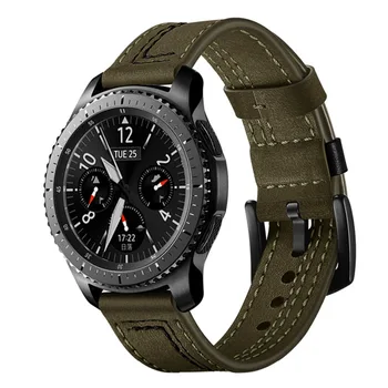 20/22 mm watch band Za Samsung Galaxy watch 46mm Prestavi S3 obmejni pas correa amazfit gtr 47mm 47 huawei watch gt Usnje jermenček