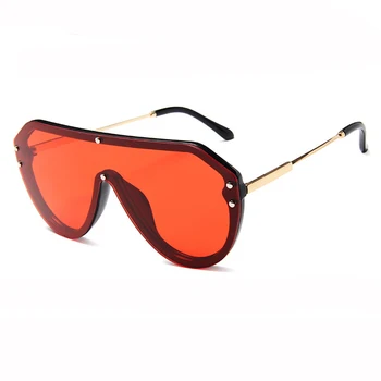 2020 Prevelik Kvadratnih Sončna Očala Ženske Luksuzne Blagovne Znamke Oblikovalec Sončna Očala Moških Gradient Moda Steampunk Sončna Očala Zakovice Slog