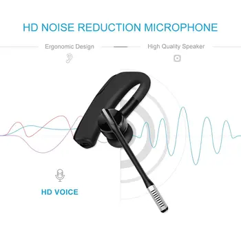 2021 Najnovejši K6 Slušalke Bluetooth Brezžične Slušalke Slušalke Z Mikrofonom 9 Ur Čas Pogovora Prostoročno Vožnje Za Vse Pametne Telefone
