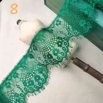 6meter francoski retro trepalnic čipke cvet DIY krilo robom, rokav izrez oblačila tančico, okrasni material tkanina