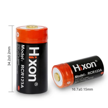 Hixon--12pcs RCR123a 700mAh 16340 Akumulatorska Baterija Za Arlo HD Kamera In Reolink argus 3,7 V cr123a za ponovno Polnjenje
