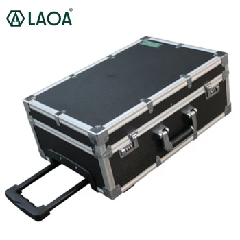 LAOA 16/20 palčni Orodje Primeru Škatla za Shranjevanje Aluminija Šok Odpornost Prtljage Prevoznik Notranji Voziček Izmenljive s Kodo za Zaklepanje kovček