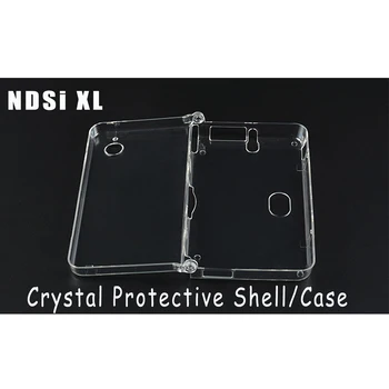 Visoka Kakovost Težko Kristalno Primeru Jasno Kritje Lupini za NDSi XL Konzoli Anti Scratch Proti Prahu Zaščitna torbica