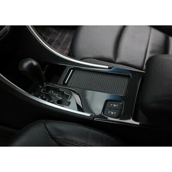 Za Hyundai Sonata 2010 2011 2012 2013 Ogljikovih Slog Gear Box Plošča Vode Držalo Pokrova Trim Avto-Styling