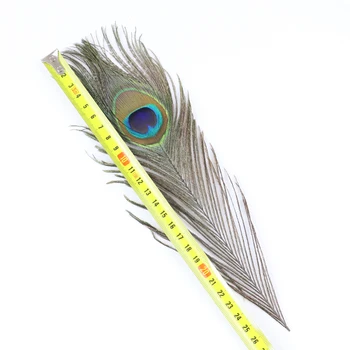 10PCS Naravnih Big Eye Pav pero 25-33 CM Dekoracijo perje za DIY Obrti Nakit Stranka Domov perja Dekorativni Dodatek