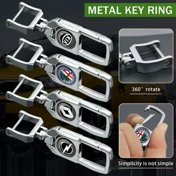 1pcs 3D Kovinski Avto Styling M Emblem Keychain Ključnih Verige Obroči Za bmw M X1 X3 X4 X5 X6 X7 e46 e90 f20 e60 e39 Auto Dodatki