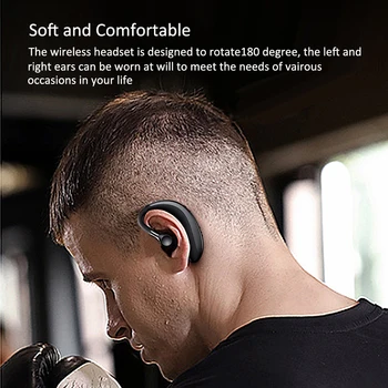 Bluetooth slušalke slušalke za Prostoročno Slušalko Brezžična slušalka Pogon Klic Športne Slušalke Z Mikrofonom Za Vse Pametne Telefone