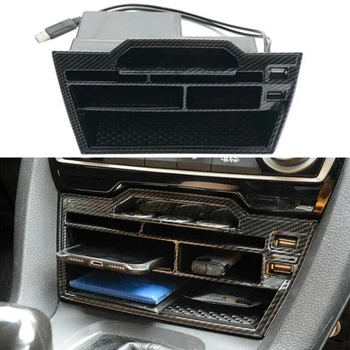 Konzola Centralne Večfunkcijsko Škatla za Shranjevanje, Primerni za Honda Civic 2016-19 z Dvojno USB