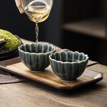 LUWU keramični tea cup keramika petaling tea cup kitajski kung fu pokal skodelico kave 160 ml