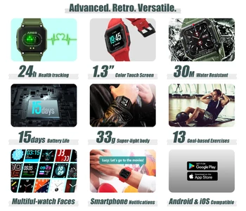 Smartwatch Moških Poln na Dotik Multi-Sport Mode S Pametno Gledati Ženske Srčnega utripa Nepremočljiva BT 5.0 Pazi Za IOS Android
